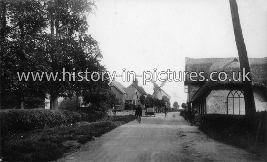The Mill and The Street, White Roding, Essex. c.1919.
